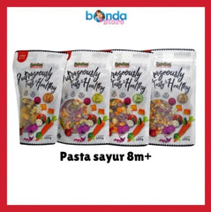 Pasta Baby Eatalian Express Untuk 8 Bulan Ke Atas Fusilli Shell Star Macaroni -By Sea Courier Method 🚢📦