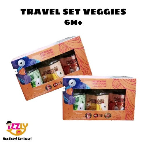 Izzly Homemade Instant Baby Food Makanan Baby Instant Porridge Bubur Cereal Segera Puree Cookies Biskut Noodles Mee Seasoning Powder Serbuk For Baby 6m & Above Untuk Baby 6 Bulan Ke Atas -By Sea Courier Method 🚢📦