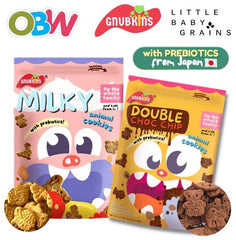 Little Baby Grains Double Choc Chip Animal Cookies With Prebiotics | Milky Animal Cookies | Halal Bayi Biskut Prebiotik -By Sea Courier Method 🚢📦