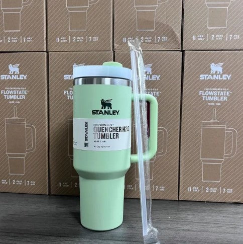 Stanley Adventure Quencher H2.0 Tumbler with Handle Stainless Steel 40 Oz Water Bottle Vacuum Insulated Travel Cup417 -By Sea Courier Method 🚢📦