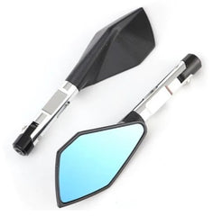 UNIVERSAL SIDE MIRROR ALLOY CNC MOTORCYCLE / APIDO CERMIN SISI MOTOR YAMAHA LC Y15 Y16 R15 R25 HONDA RS150 RSX EX5 WAVE -By Sea Courier Method 🚢📦