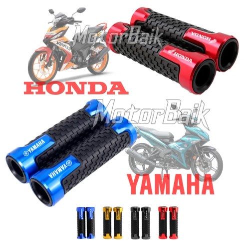 MOTORBAIK YAMAHA HONDA R16 GRIP Y15ZR LC135 RS150 AVANTIZ R25 R15 NVX Y16ZR MOTORCYCLE THROTTLE HANDLE GRIP -By Sea Courier Method 🚢📦