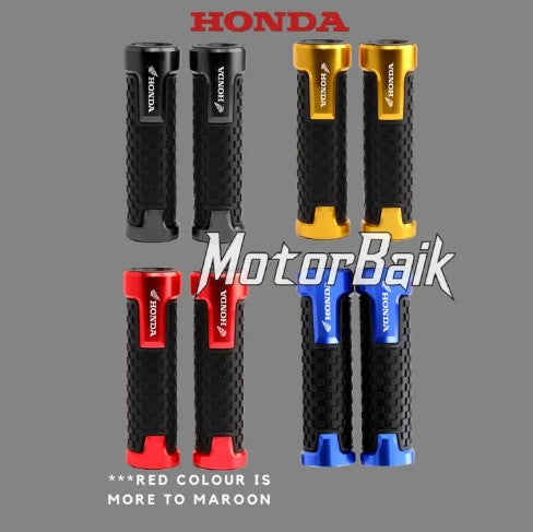 MOTORBAIK YAMAHA HONDA R16 GRIP Y15ZR LC135 RS150 AVANTIZ R25 R15 NVX Y16ZR MOTORCYCLE THROTTLE HANDLE GRIP -By Sea Courier Method 🚢📦