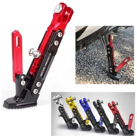 millionhardware - (19-25cm) Motorcycle Adjustable Height Side Stand CNC Foot Bracket Side Stand Motorcycle Accessories Modification Foot Kickstand Durable Adjustable -By Air Courier Method ✈️📦