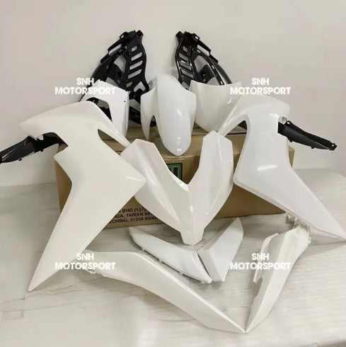 VELOZI STANDARD COVER SET WHITE Y16ZR YAMAHA -By Sea Courier Method 🚢📦