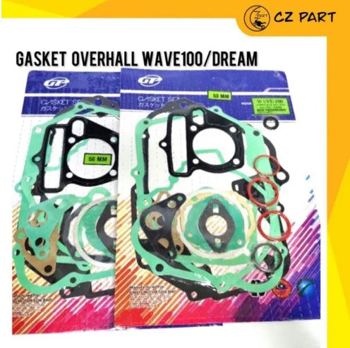 GASKET OVERHUAL ENGINE COMPLETE SET EX5 DREAM/WAVE100 STD/53MM/56MM -By Sea Courier Method 🚢📦
