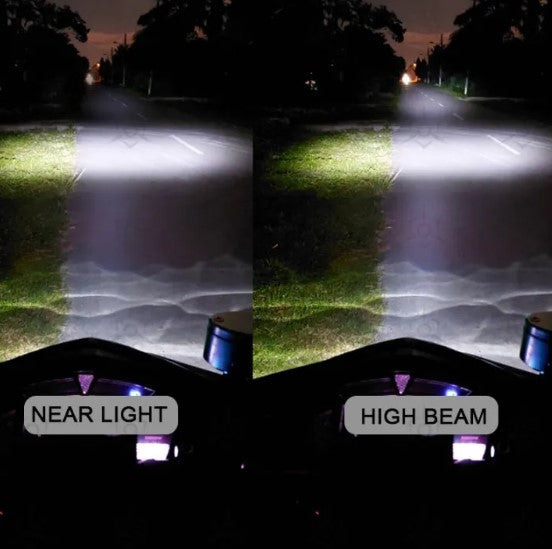 Zhipat Yamaha LC135 LC V2 V3 V4 V5 V6 V7 Head Lamp LED Lampu Depan HeadLamp Head Light LC 135 H4 Socket 135LC LC NEW V2 -By Sea Courier Method 🚢📦