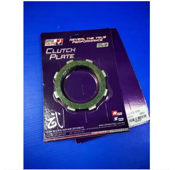 2023 UMA RACING CLUTCH PLATE LC135 Y15ZR Y15 Y16 Y16ZR R15 125Z SRL115FI SRL RS150 RSX EX5 DREAM110 DASH2 LC5S WAVE125 -By Air Courier Method ✈️📦