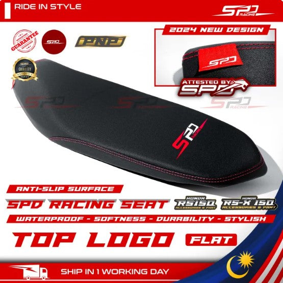 SPD Racing Seat 2024 Design Curve & Flat PNP RS150 V1-V3 RS-X 150 Winner X LC135 V2-V8 Y15 Y16 NVX V2 Softness Lembut -By Sea Courier Method 🚢📦