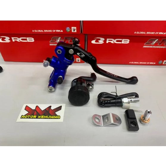 MASTER BRAKE PUMP S1 - FL RCB RH / LH 14MM BLACK SILVER BLUE RED KIRI / KANAN -By Sea Courier Method 🚢📦
