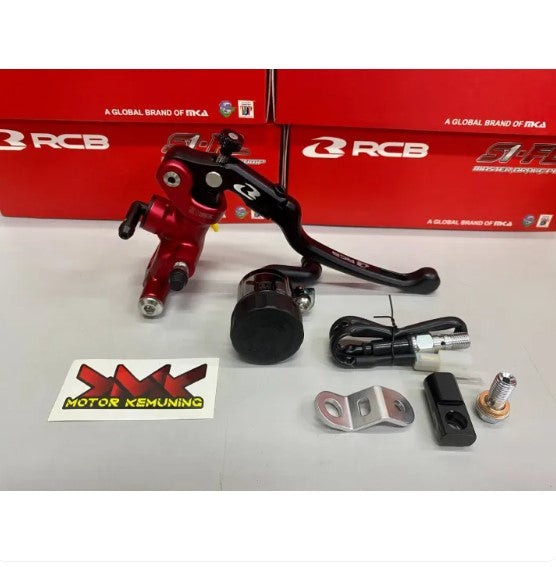 MASTER BRAKE PUMP S1 - FL RCB RH / LH 14MM BLACK SILVER BLUE RED KIRI / KANAN -By Sea Courier Method 🚢📦
