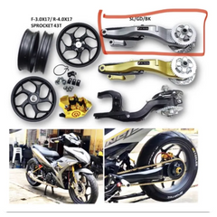 Y15ZR Y16ZR SWING ARM single arm with sport rim + caliper -By Sea Courier Method 🚢📦