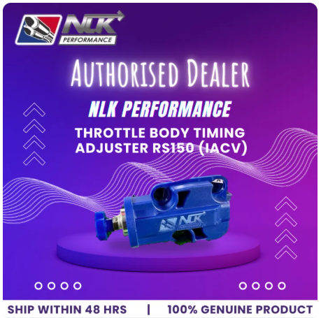 NLK PERFORMANCE RACING IACV SENSOR THROTTLE BODY TIMING ADJUSTER IACV HONDA RS150 RSX150 -By Sea Courier Method 🚢📦