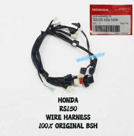 HONDA RS150 V1 SUB WIRE HARNESS FRONT WIRING SUB DEPAN ORI 32105-K56 - 100% ORIGINAL BSH -By Sea Courier Method 🚢📦