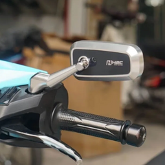 UNIVERSAL H2C SIDE MIRROR CNC REAR VIEW MIRROR VIETNAM CUTTING SHORT LC135 Y15 Y16 RS RSX NVX XMAX NMAX (1PC) -By Sea Courier Method 🚢📦