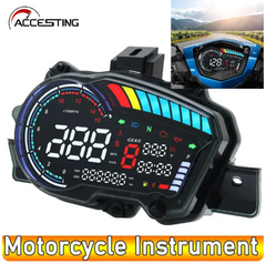 Motorcycle RPM Meter Speedometer Digital Dashboard Tachometer Odometer Fuel Meter Voltmeter for YAMAHA Y15 Y15V1 Y15Z Y15ZR YSUK -By Sea Courier Method 🚢📦