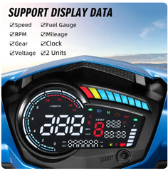 Motorcycle RPM Meter Speedometer Digital Dashboard Tachometer Odometer Fuel Meter Voltmeter for YAMAHA Y15 Y15V1 Y15Z Y15ZR YSUK -By Sea Courier Method 🚢📦