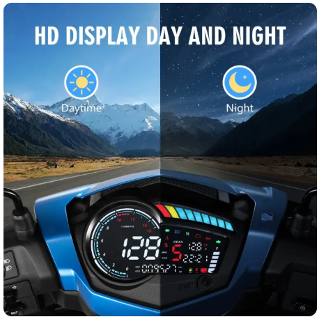 Motorcycle RPM Meter Speedometer Digital Dashboard Tachometer Odometer Fuel Meter Voltmeter for YAMAHA Y15 Y15V1 Y15Z Y15ZR YSUK -By Sea Courier Method 🚢📦