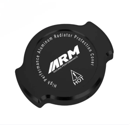Arm Radiator Cap Cover Aluminum Full CNC Universal With Sticker From Indonesia -By Sea Courier Method 🚢📦