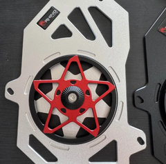 RHINO RACING COOLANT COVER VARIO160 ADV160 PCX160 PENUTUP COOLANT KIPAS PUSING ARM STAR SHAPE -By Sea Courier Method 🚢📦