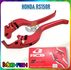 DHC- RCB HONDA RS150 | RSX ALLOY CNC BRAKE & CLUTCH LEVER SET (E+ E PLUS SERIES) -By Sea Courier Method 🚢📦