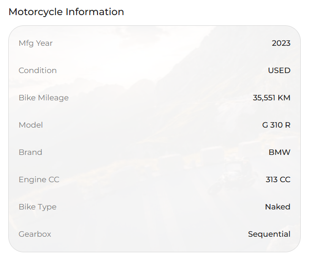 USED 2023 BMW G 310 R (35KM Mileage Driven) Location Kuala Lumpur