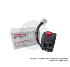 DHC- YAMAHA Y16 Y16ZR 100% ORIGINAL SWITCH HANDLE RIGHT SUIS KIRI KANAN │ BAW-H3963-00 B5V-H3973-00 -By Sea Courier Method🚢📦