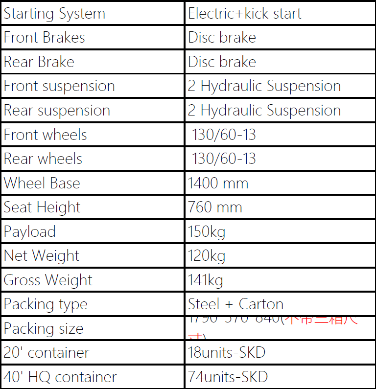 MENGSHI3 (150CC) DC-JL150T-5A