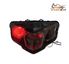 DHC- Magic Boy LED HEADLAMP LIGHT Y15V2 /LCV8FI Comes WIth Multi Color Lighting (MAGIC BOY LED HEAD LAMP Y15V2 /LCV8FI) -By Sea Courier Method 🚢📦