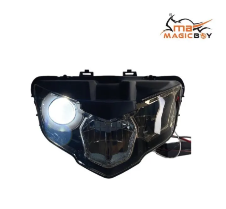 DHC- Magic Boy LED HEADLAMP LIGHT Y15V2 /LCV8FI Comes WIth Multi Color Lighting (MAGIC BOY LED HEAD LAMP Y15V2 /LCV8FI) -By Sea Courier Method 🚢📦