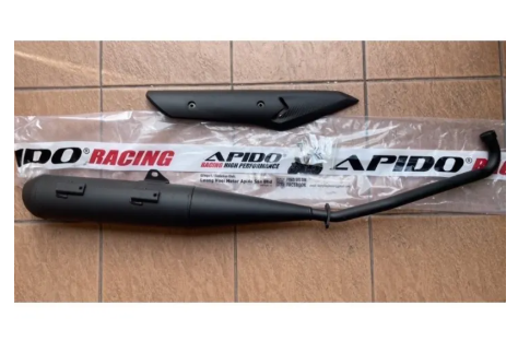 DHC- HONDA WAVE ALPHA 110 CX 110 standard RACING EXHAUST EKZOS EXZOS APIDO RACING pipe -By Sea Courier Method 🚢📦