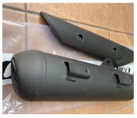 DHC- HONDA WAVE ALPHA 110 CX 110 standard RACING EXHAUST EKZOS EXZOS APIDO RACING pipe -By Sea Courier Method 🚢📦