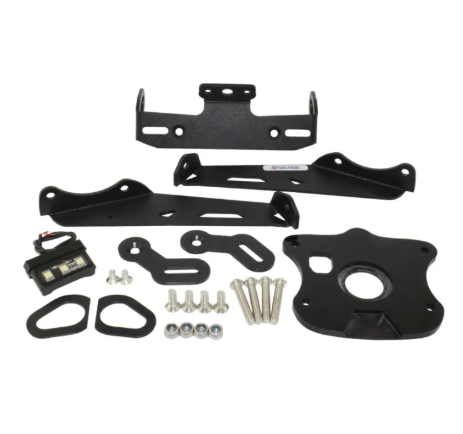 DHC- Motorbike For Yamaha MT-09 MT09 SP V3 2021 2022 2023 Rear Fender Registration Bracket License Plate Holder Frame Tail Tidy with LED light -By Sea Courier Method 🚢📦