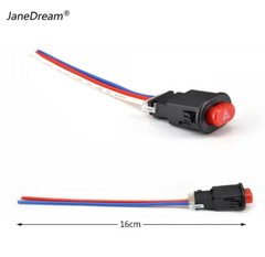 DHC- JaneDream 12V Motorcycle Double Signal Switch 2 Pin Adjustable Frequency LED Flasher Relay Light -By Sea Courier Method 🚢📦