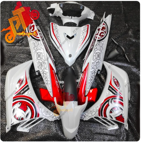DHC- LC V1 V2 V3 V4 V5 V6 V7 Cover set Bodyset Pearl White Candy Red Batik Putih Merah Red NO 6 White -By Sea Courier Method 🚢📦