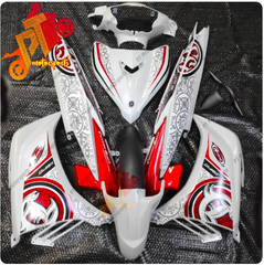 DHC- LC V1 V2 V3 V4 V5 V6 V7 Cover set Bodyset Pearl White Candy Red Batik Putih Merah Red NO 6 White -By Sea Courier Method 🚢📦