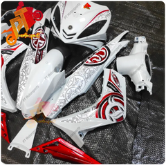 DHC- LC V1 V2 V3 V4 V5 V6 V7 Cover set Bodyset Pearl White Candy Red Batik Putih Merah Red NO 6 White -By Sea Courier Method 🚢📦