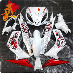 DHC- LC V1 V2 V3 V4 V5 V6 V7 Cover set Bodyset Pearl White Candy Red Batik Putih Merah Red NO 6 White -By Sea Courier Method 🚢📦
