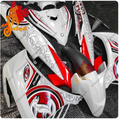 DHC- LC V1 V2 V3 V4 V5 V6 V7 Cover set Bodyset Pearl White Candy Red Batik Putih Merah Red NO 6 White -By Sea Courier Method 🚢📦