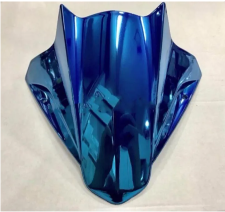 DHC- Yamaha LC ( New ) V2 V3 Batman Visor Windshield Cowling Lens Cap Plating -By Sea Courier Method 🚢📦