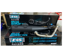 DHC- EKS Racing Super Back Pressure exhaust Y15/Lc135/Rs150/Rsx150/Y16 Motorcycle App -By Sea Courier Method 🚢📦