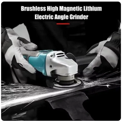 MAKITA Cordless Angle Grinder Cordless Grinder Portable Cutting Polishing Brushless Grinder Batteri Power Tools Machine -By Sea Courier Method 🚢📦