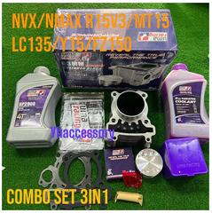 DHC- Y15/LC135 63MM BLOCK CYLINDER BLOCK UMA RACING BLOCK LC135/Y15ZR 63MM 100%ORIGINEL -By Sea Courier Method 🚢📦