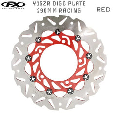 FX Y15ZR DISC PLATE CNC CUTTING 290MM FRONT DEPAN DISK BRAKE STANDARD Motorcycle Accessories DISC BRAKE PLATE Y15 BLACK BLUE RED -By Sea Courier Method 🚢📦