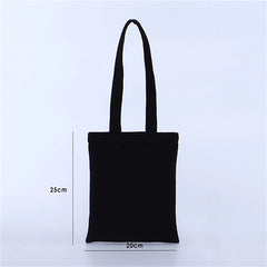 High Canvas Shoulder Tote Bag