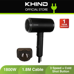 KHIND Hair Dryer HD1800 -By Sea Courier Method 🚢📦