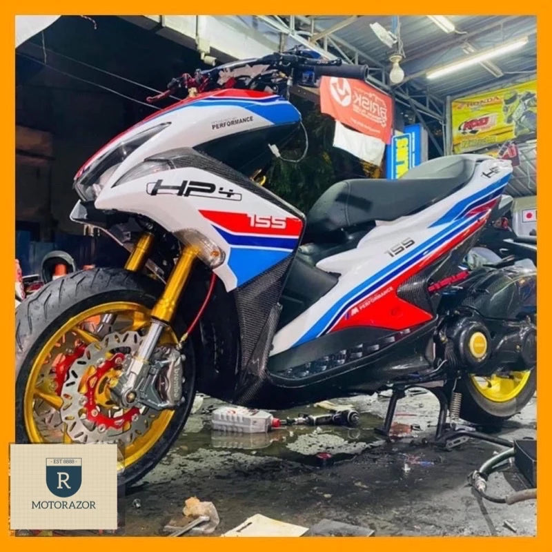 RAPIDO ADJUSTABLE USD FORK FOR DOUBLE DISC SET Y15 RS150 NVX155 SYM VF3I -By Sea Courier Method 🚢📦