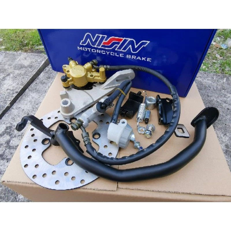 LC135 4S CONVERT LC5S REAR BRAKE SYSTEM SET FULL SET PNP LC135 4S PNP DISC PLATE BELAKANG BRAKE SYSTEM -By Sea Courier Method 🚢📦