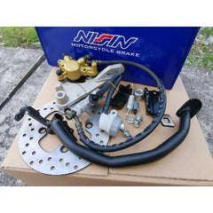 LC135 4S CONVERT LC5S REAR BRAKE SYSTEM SET FULL SET PNP LC135 4S PNP DISC PLATE BELAKANG BRAKE SYSTEM -By Sea Courier Method 🚢📦