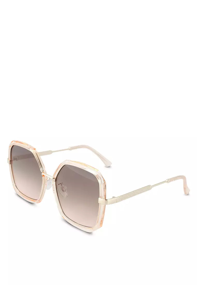 Farobrelia Oversized Square Sunglasses